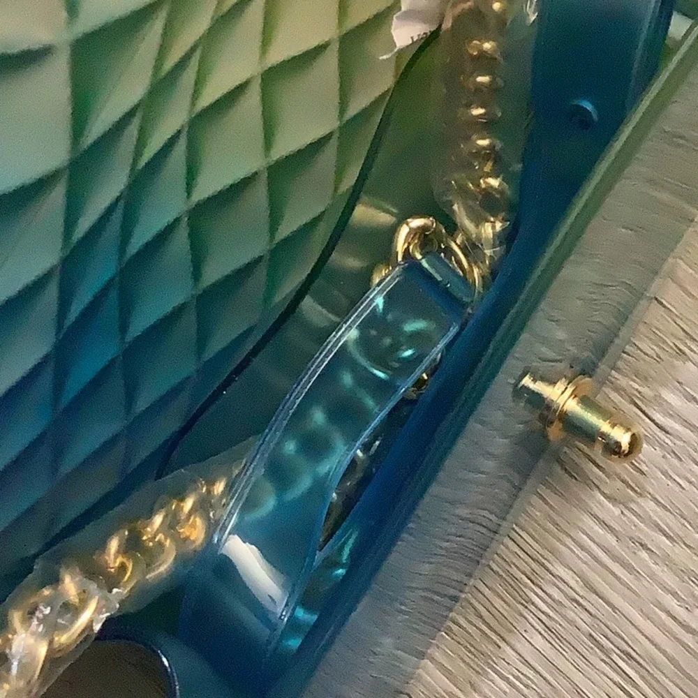 Most Wanted Transparent Two Tone Bag
